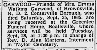 funeral notice